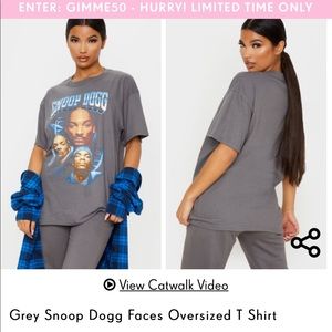 Pretty little thing (PLT) Snoop Dogg t-shirt